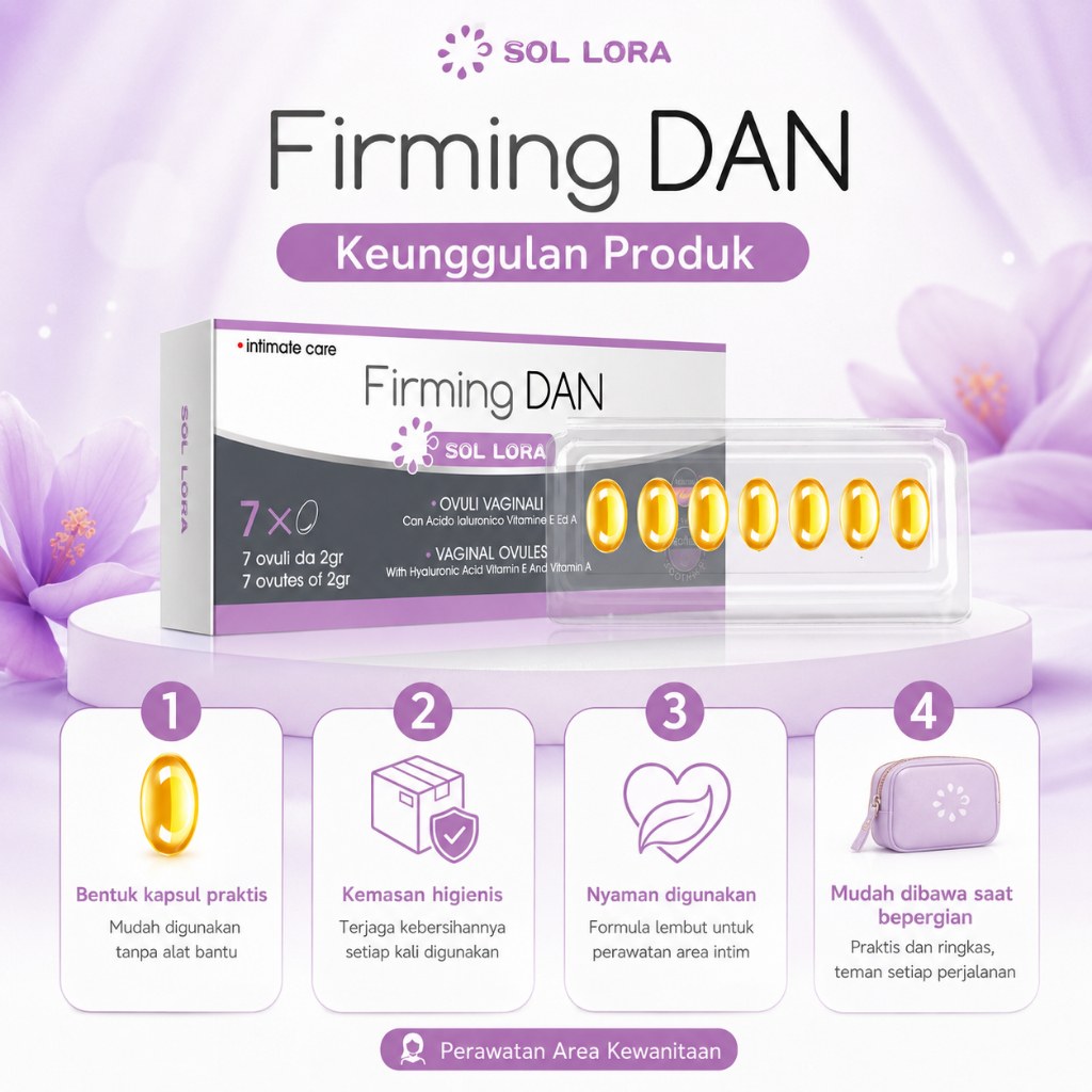 Sol Lora Firming Dan Ovule (7X 7 Ovuli da 2gr) - নারীদের ইনটিমেট কেয়ার ও ময়েশ্চারাইজিং ভ্যাজাইনাল ওভুল